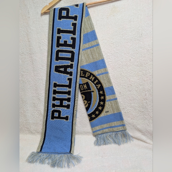 adidas Other - Philadelphia Union MLS Blue Scarf Adidas Philly Sports Team 2012